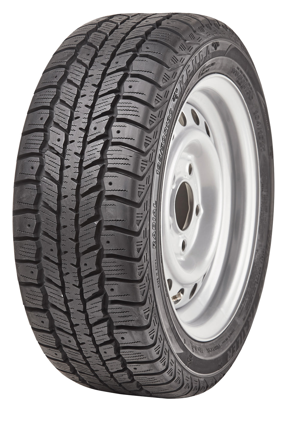 Complete wheel 185/70R13C 106/104N KENDA KR500 Winter Trailer M+S 3PMSF +6Jx13 5/66/112 ET30 RIGHT